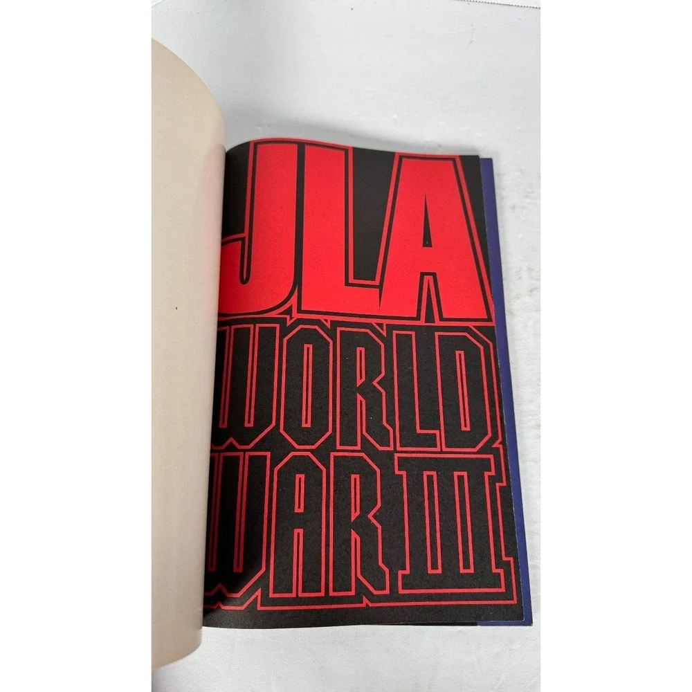 JLA World War III Grant Morrison 2000 Trade Paperback DC Comics